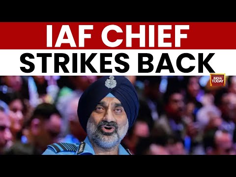 IAF Chief on Op Sindoor Success, Calls Pak Jet Claims 'Manohar Kahani' | India Today News