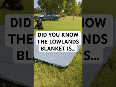 The Lowlands® Blanket: waterproof, dog hair repellant, and machine
washable. #YETI #BuiltForTheWild