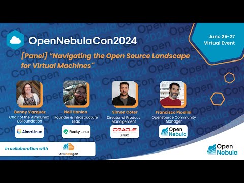 [PANEL] Navigating the Open Source Landscape for Virtual Machines