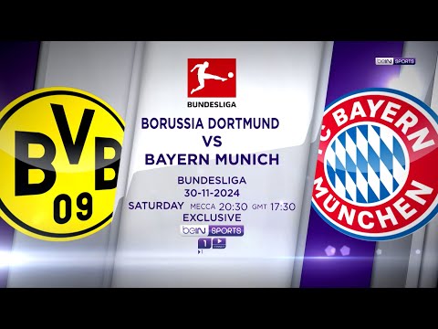 Enjoy the epic Bundesliga clash between Bayern Munich & Borussia Dortmund exclusively