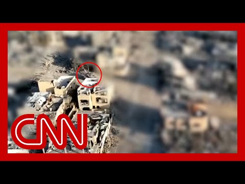 New IDF video shows moment an Israeli tank fires on Sinwar's building