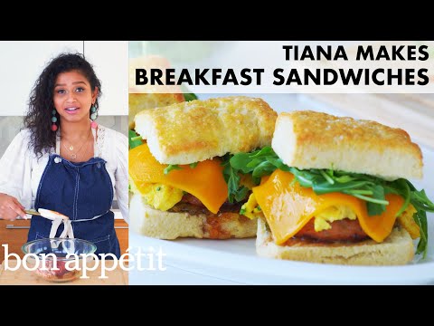 Tiana Makes the Ultimate Breakfast Sandwich | From the Home Kitchen | Bon Appétit
