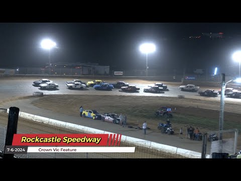 Rockcastle Speedway - Crown Vic Feature - 7/6/2024 - dirt track racing video image