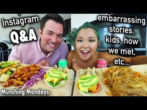 WATCH US EAT A VEGAN FEAST (MUKBANG) // Munching Mondays Ep.32
