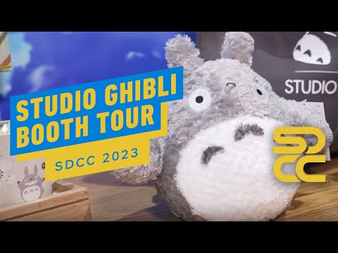 Studio Ghibli: A Wonderful Tour of Their Booth | Comic Con 2023