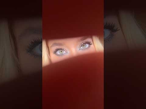 smokey eye version of ocean eyes trend 💚#shorts #vlog