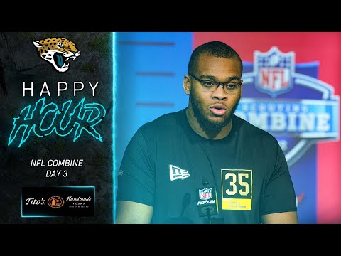 Live from day 3 of the combine | Jaguars Happy Hour video clip