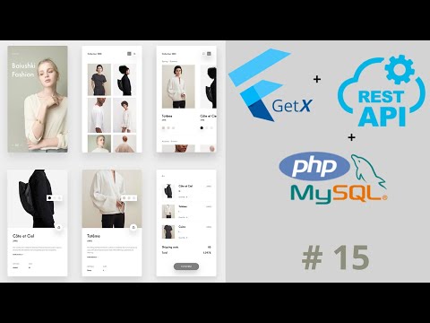 GetX Flutter Tutorial | PHP MySql Registration Form with Validation | eCommerce Shopping App Course