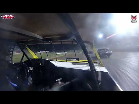 #7 Bodie Gamble - USRA Stock Car - 7-19-25 Lucas Oil Speedway - In Car Camera - dirt track racing video image