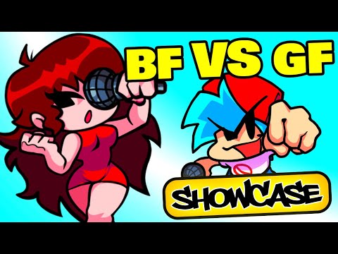 BF und GF kämpfen endlich! | FNF-Mod-Showcase | Seltsamerweise [SCHWER]
