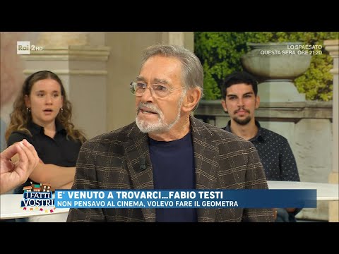 E' venuto a trovarci... Fabio testi  - I fatti vostri 16/09/2024