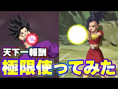 極限した天下一報酬のカリフラケールを使ってみたら結構やれました【ドッカンバトル】