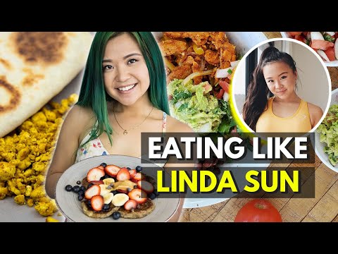 I Ate Like LINDA SUN For a Day (but VEGAN)