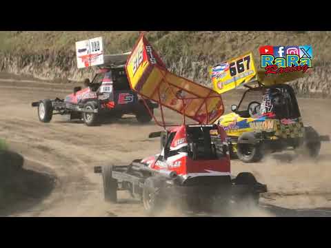 Stockcar F2 heat 4  - 6 september 2025 - NAC autocross Kollum - RaRaRacing - dirt track racing video image