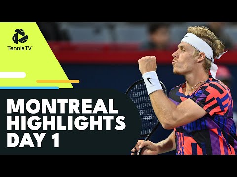 Shapovalov Battles De Minaur; Wawrinka Plays Ruusuvuori | Montreal 2022 Day 1 Highlights