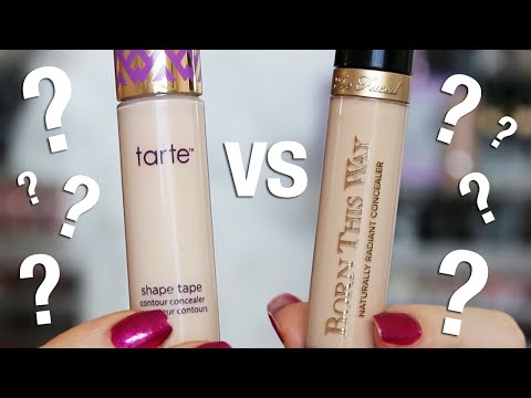 Concealer WEAR Test | Tarte Shape Tape VS Too Faced Born This Way - UCwQ48S6LdJVdGUM27M0oy4w