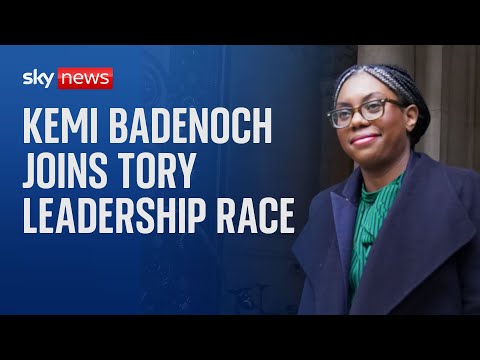 Kemi Badenoch enters Conservative leadership race to replace Rishi Sunak