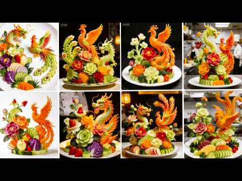 Five-Star Master Transforms Common Fruits Into Gorgeous Art!