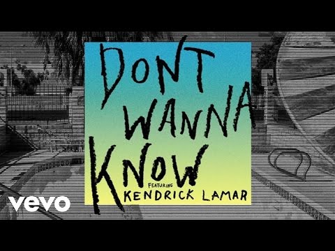 Maroon 5 - Don't Wanna Know (Audio) ft. Kendrick Lamar - UCN1hnUccO4FD5WfM7ithXaw