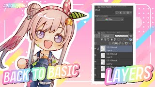 【 Drawing 】Back to Basic, Layers and Layers Property【 iofi / hololiveI