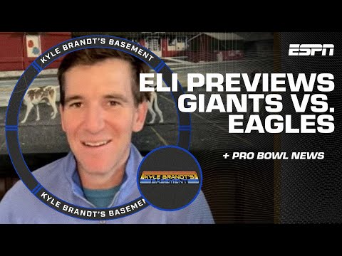 Eli Manning talks Daniel Jones in playoffs & announces his Pro Bowl captain | Kyle Brandt’s Basement