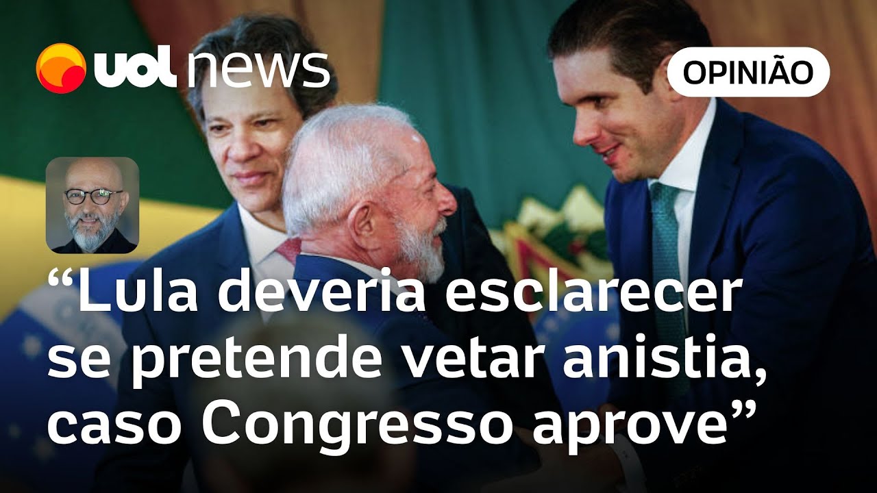 Lula faz bem ao alertar sobre risco da anistia mas deveria esclarecer se pretende vetá la | Josias