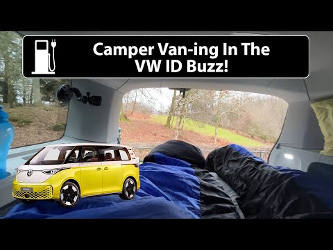 VW ID Buzz - Testing It As A Camper! Ish.