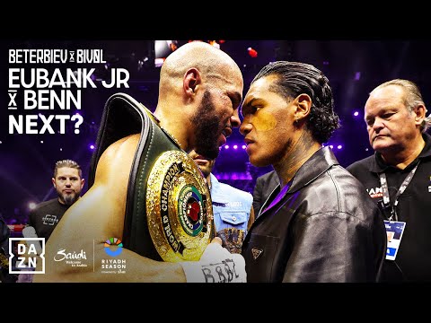 Chris Eubank Jr. & Conor Benn In Furious In-Ring Confrontation