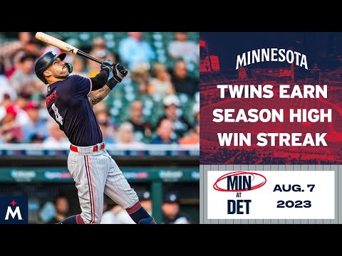 Twins vs. Tigers Game Highlights (8/7/23) | MLB Highlights video clip