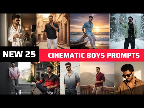 25 New Trending Gemini PhotoEditing Prompts| Google Gemini Prompts For Boys Gemini prompts