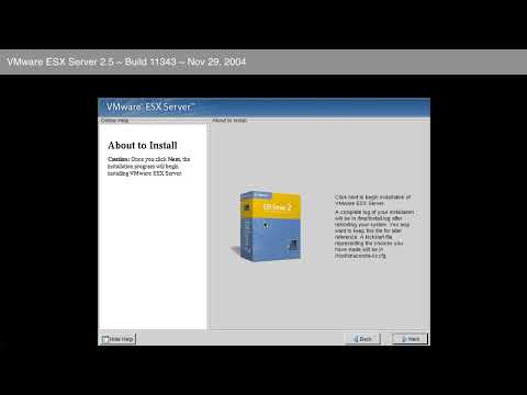 VMware ESX Server 2.5 Install