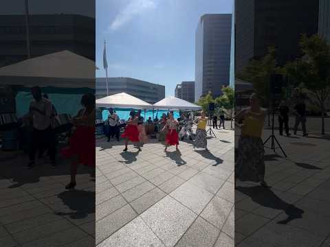 African vibe 2 at Bellevue city hall plaza WA