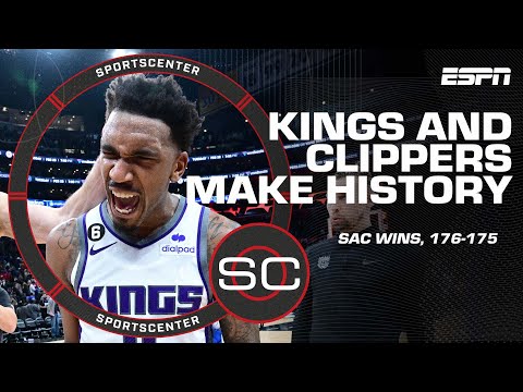 Kings vs. Clippers record 2nd-highest scoring game in NBA history [HIGHLIGHTS] | SportsCenter video clip