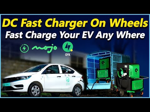 Mojo Green Mobile Fast Charging Station | Mojo QYK | Electric Vehicles India