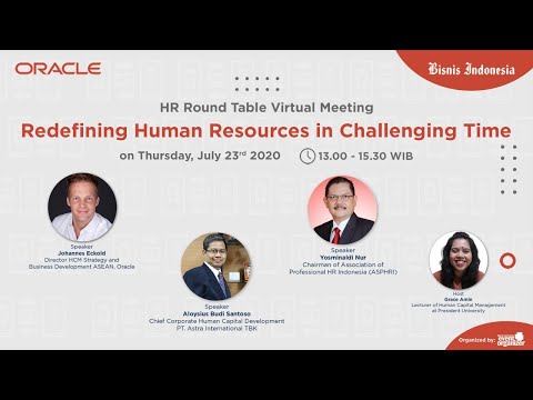 HR Round Table Virtual Meeting: Redefining Human Resources in Challenging Time