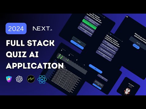 Build a Full-Stack Quiz AI Application - Next.js, Drizzle, TypeScript, Stripe, OpenAI (2024)