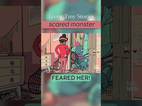 Scared Monster 🧌😱 Watch TEENY TINY STORIES on TVOkids!