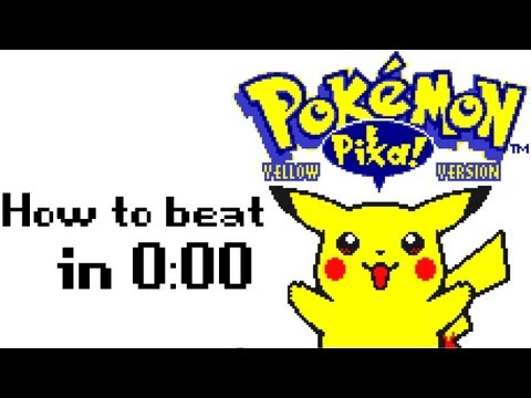 How to beat Pokemon Yellow in 0:00 - UClgilE1XxsorM1iX9YtS4FA