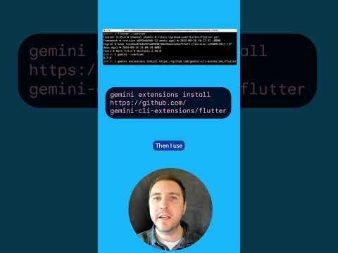 Get started with the Flutter Extension for Gemini CLI