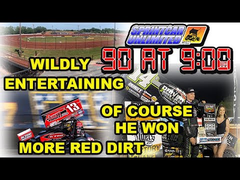 SprintCarUnlimited 90 at 9 for Wednesday, April 17th: Closing thoughts from Red Dirt Raceway - dirt track racing video image
