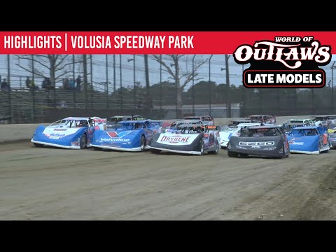 World of Outlaws Late Models at Volusia Speedway Park January 21, 2022 | HIGHLIGHTS - dirt track racing video image
