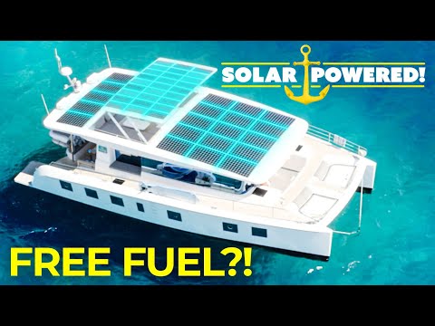 THIS 100% Solar Powered Sun Ship NEVER Needs Charging!!