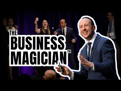 Kostya Kimlat, The Business Magician | Keynote Speaker Reel | Fooled Penn & Teller