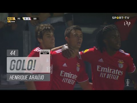 Goal | Golo Henrique Araújo: Paços de Ferreira 0-(2) Benfica (Liga 21/22 #34)