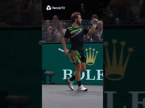 Incredible Gaston Tennis Defence Against Alcaraz in Paris 🤯