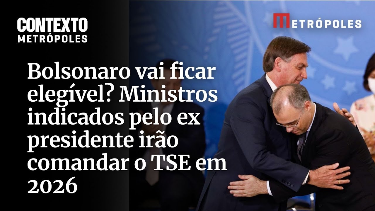 Bolsonaro vai ficar elegível Ministros indicados pelo ex presidente irão comandar o TSE em 2026