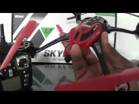 WLToys V636 Review & Outdoor Flight Demo - UCNUx9bQyEI0k6CQpo4TaNAw