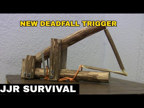 Log Deadfall Trap New Trigger
