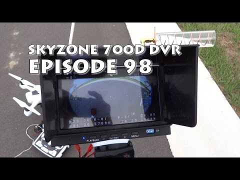 Skyzone SKY-700D Top Monitor DVR for FPV ft. x350 Premium - UCq1QLidnlnY4qR1vIjwQjBw