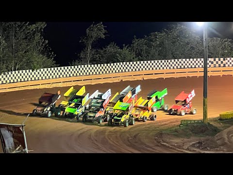 9/9/2022 USCS Sprint Cars TR Speedway - dirt track racing video image